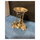 Vintage Victorian style, silver plated pedestal