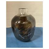 Kosta Boda tornado art glass vase 61/2' tall