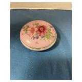 Victorian porcelain pin box