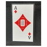 Limited edition .999 2.5 GR silver bar