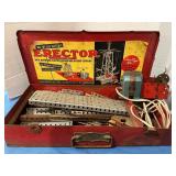 Antique Erector in metal box