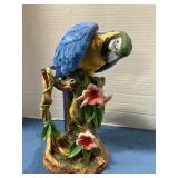Andrea Gold & Blue Porcelain Statue