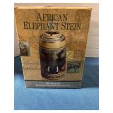 Budweiser African Elephant Stein in box