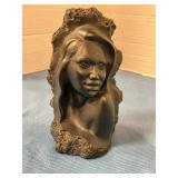 Hawaiian lava lady statue 5' tall