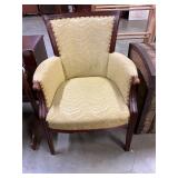 Antique mahogany armchair