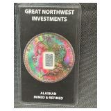Great Northwest investments 2troy grain silver bar