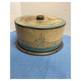 Vintage Tin Cake Carrier