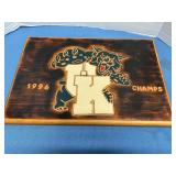 UK Etched Wood Plaque 16' x 11'