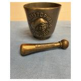 Schering Plough pharmaceutical pestle/ mortar