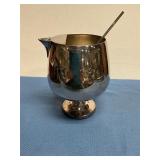 Silverplate cocktail pitcher