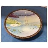 Nippon hand painted decorative plate