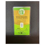 Benchmark 1GR .999 fine silver bar