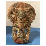 Inca Terracotta Statue 9' tall