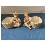 Vintage Arnart Kalk porcelain figurines