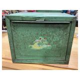 Antique Metal Storage Box