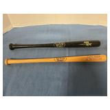2 Louisville slugger mini bats