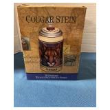 Budweiser Cougar Stein in box