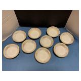 Nippon Porcelain hand-painted dessert bowls