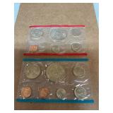 1973 uncirculated U.S. Mint Coins
