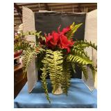 Flower arrangement in vase