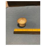 Nippon Porcelain hand-painted salt cellar