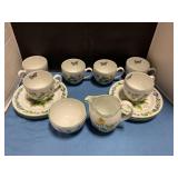 Royal Worcester Herb teacup sets