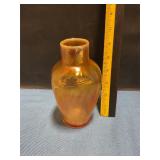 Hand-blown glass vase