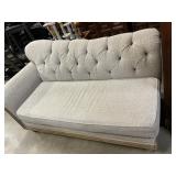 Cream & Tan Settee