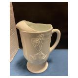 Colony Harvest milk glass pitcher