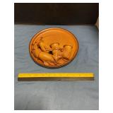 Glen pottery wall plaque