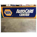 Napa Auto Care Center 3pc metal sign see descrip.