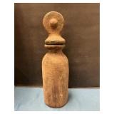 Vintage terracotta clay vessel. 14" T