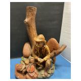Vintage cowboy sculpture 16