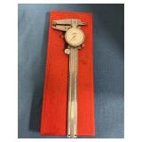 Mitutoyo precision dial caliper