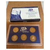1999 United States Mint Quarter Proof Set