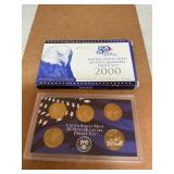 2000 United States Mint Quarter Proof Set