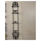 Wall Hanging Plate Holder 43" long