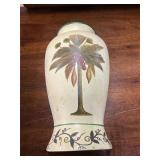 Vintage ceramic pocket vase 12" T