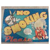 No Smoking Metal sign 13" x 17"