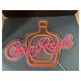 Crown Royal Neon Sign 16" x 12"