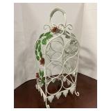 Wire 6 bottle wine holder