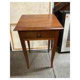 Side table w/drawer 27" T