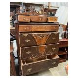 Antique highboy dresser  Matches 151 & 152
