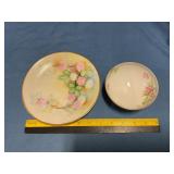 Decorative plate & Nippon bowl