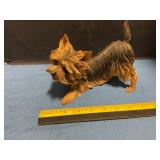 Yorkshire Terrier Lying Sculpture