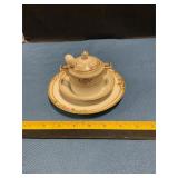 Nippon Porcelain hand-painted sugar bowl