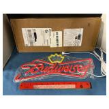 Budweiser Neon Light NEW
