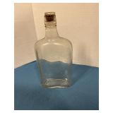 Vintage Bottle w glass stopper