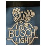 Busch light Neon Sign 12" x 16" NEW