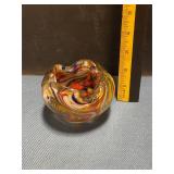Murano Venetian Art glass ashtray